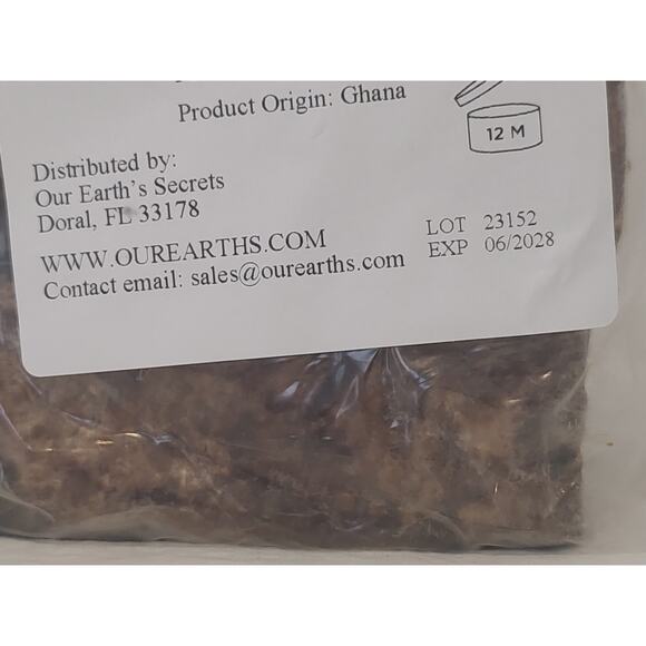 Raw African Black Soap from Ghana 3 Bars 1 Pound Each - Picture 6 of 7